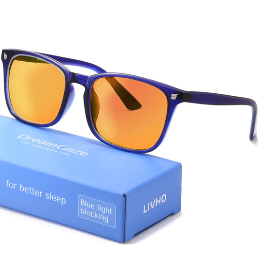 DreamGaze 99.9% Blue Light Blocking Glasses for Better Sleep - Anti Blue Light Glasses Men - Premium Computer Gaming Glasses