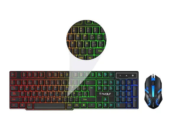 Mechanical Gaming Keyboard - Neon Zone