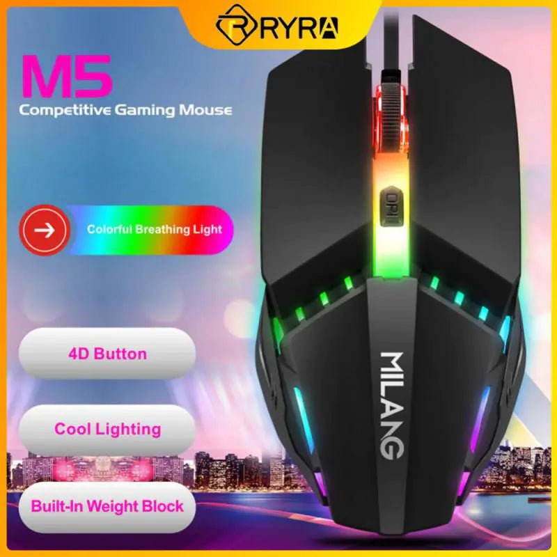 RGB Wired Gaming Mouse - Neon Zone
