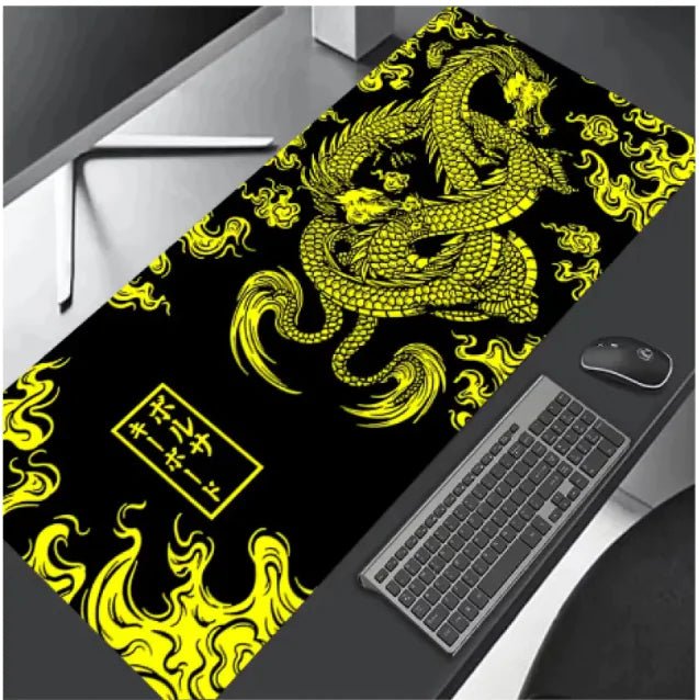 Tech - patterned Mouse Pad - Neon Zone